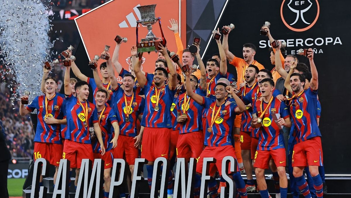 Revelan cuándo y dónde se jugará la Supercopa de España 2027 (Reuters)