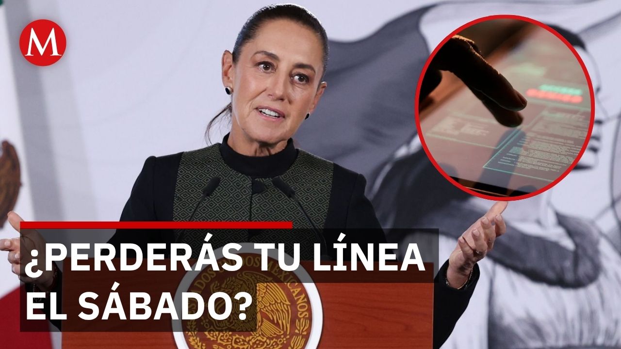Sheinbaum pide sumarse al registro celular para frenar el delito de extorsión