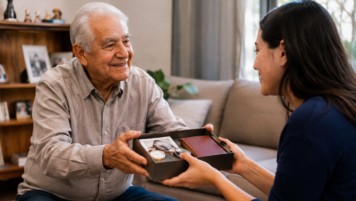 Éste es el significado de los adultos mayores desprendiéndose de objetos personales | IA DISCOVER