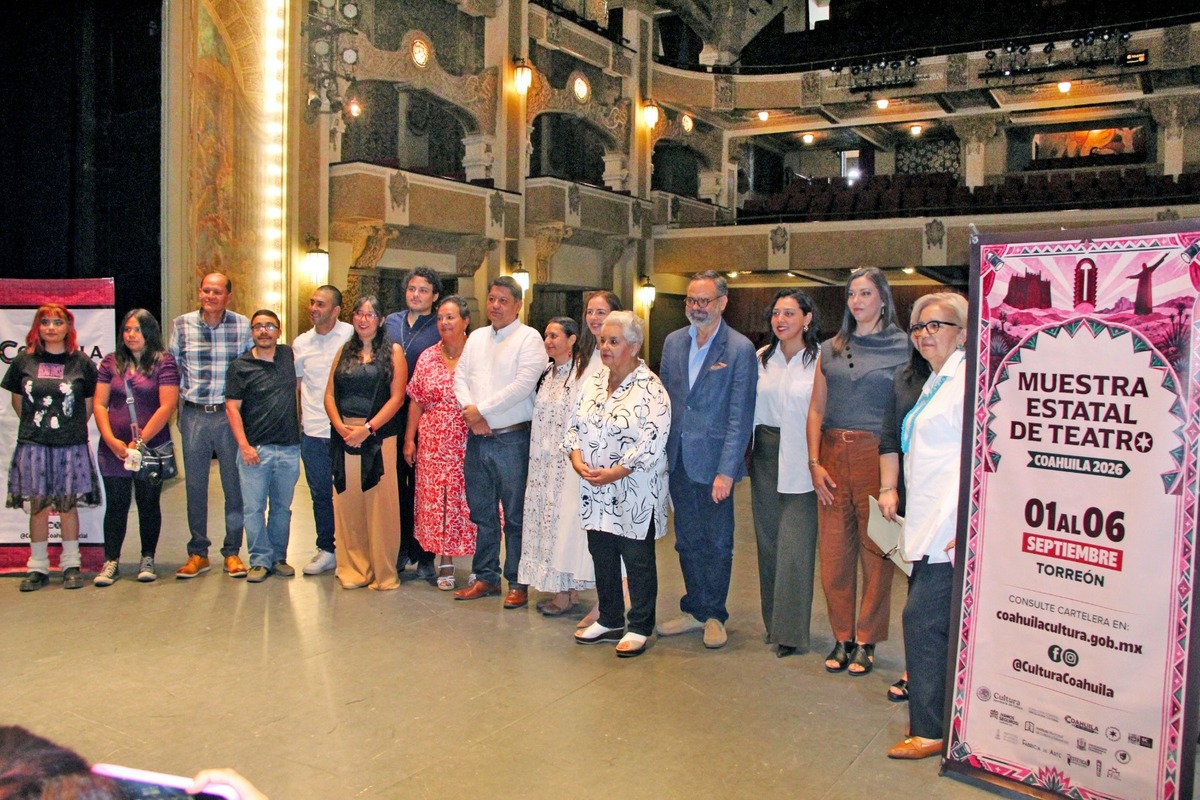 Torreón será sede de la Muestra Estatal de Teatro Coahuila 2026. | Foto: Roberto Amaya.