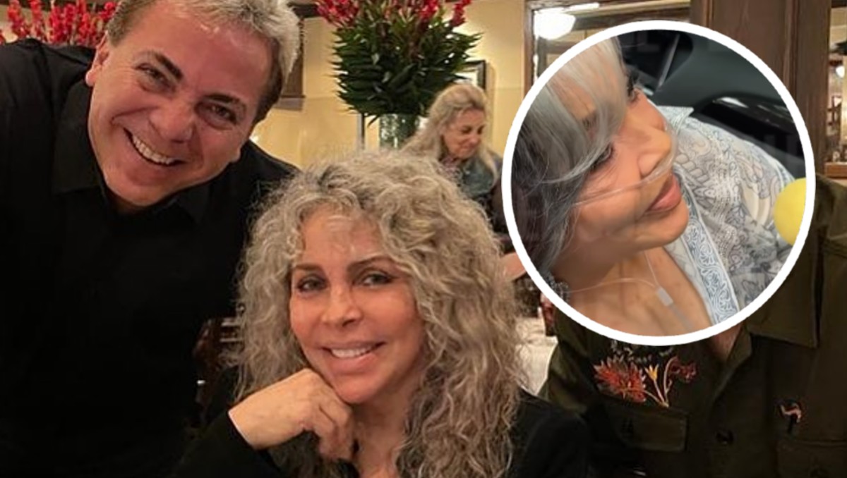 Verónica Castro reaparece con oxígeno en graduación de Cristian Castro (RS // Sale el Sol)