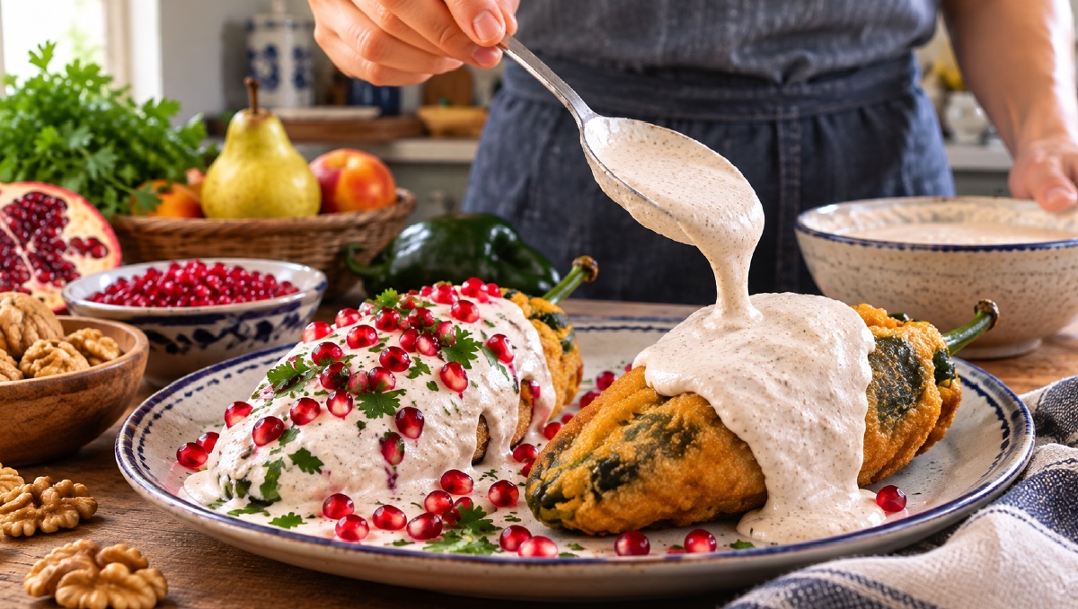 Chiles en nogada: receta tradicional para hacer en casa | IA DISCOVER