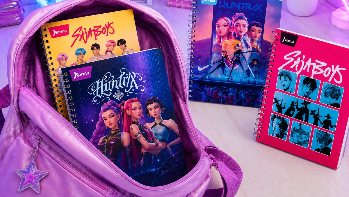Cuadernos oficiales de las Huntrix | IA DISCOVER