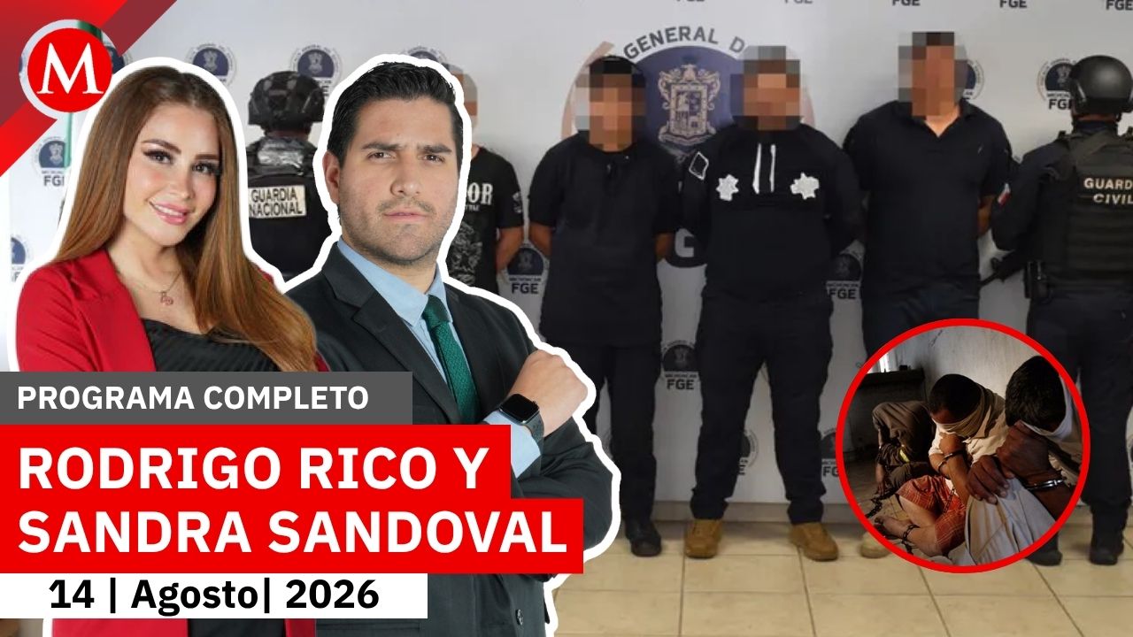 Detienen a jefe policiaco por desaparición de personas | Milenio Noticias, 14 de agosto de 2026