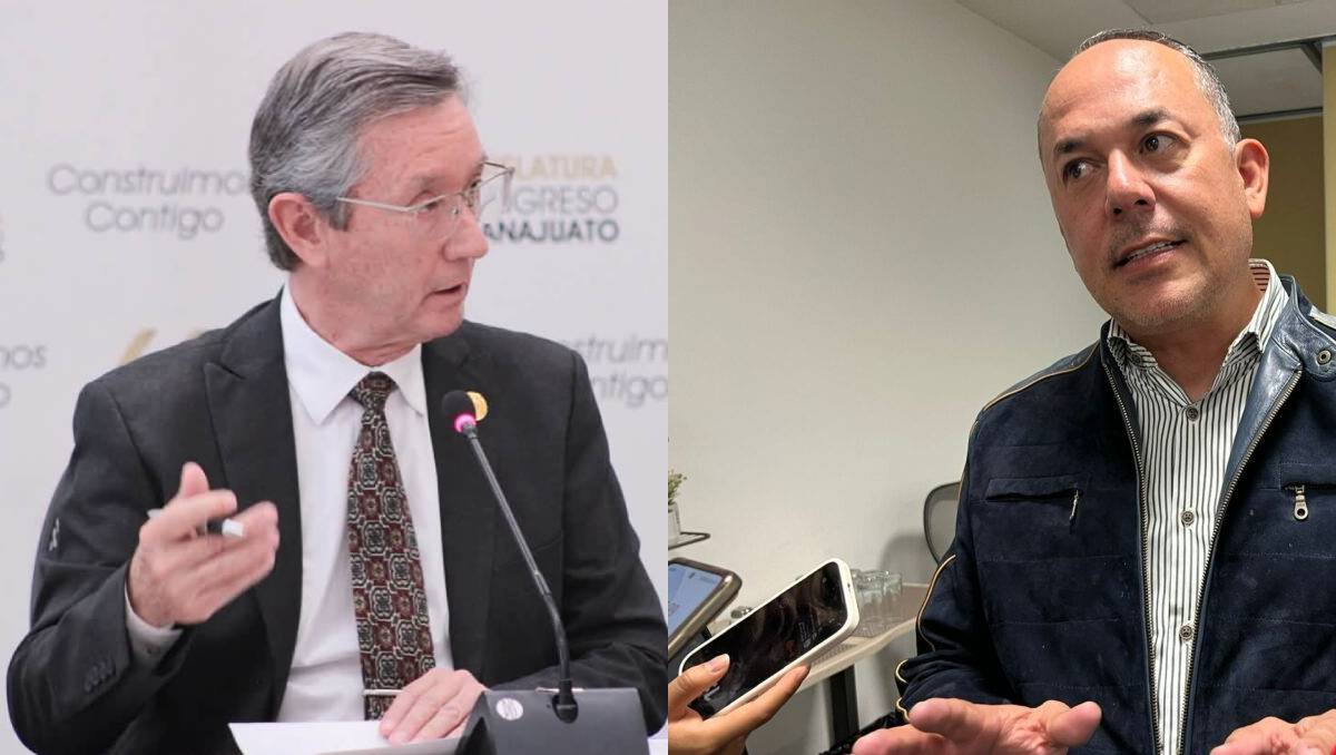 diputado local de Acción Nacional, José Erandi Bermúdez Méndez y  diputado local de la bancada de Morena, Antonio Chaurand Sorzano | Redes sociales