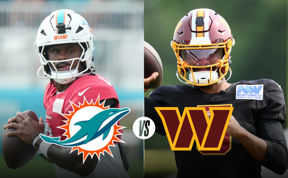 ¿Dónde ver Dolphins vs Commanders EN VIVO? | Horario y canal del partido de la Semana 1 en la pretemporada NFL (Agencia AP)