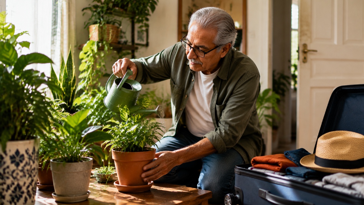 Cómo evitar que tus plantas se sequen durante las vacaciones | IA DISCOVER
