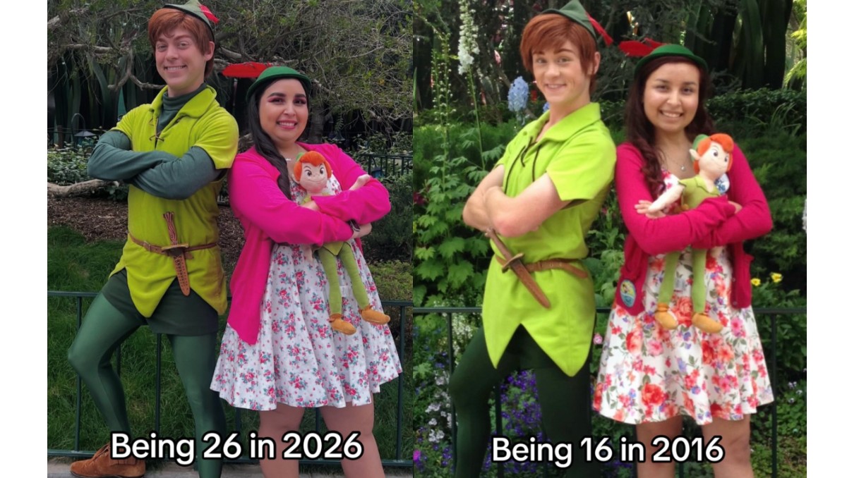 Fan de Peter Pan documenta 10 años de encuentros en Disneyland y genera críticas en redes. | FOTO: TikTok @babytoni99