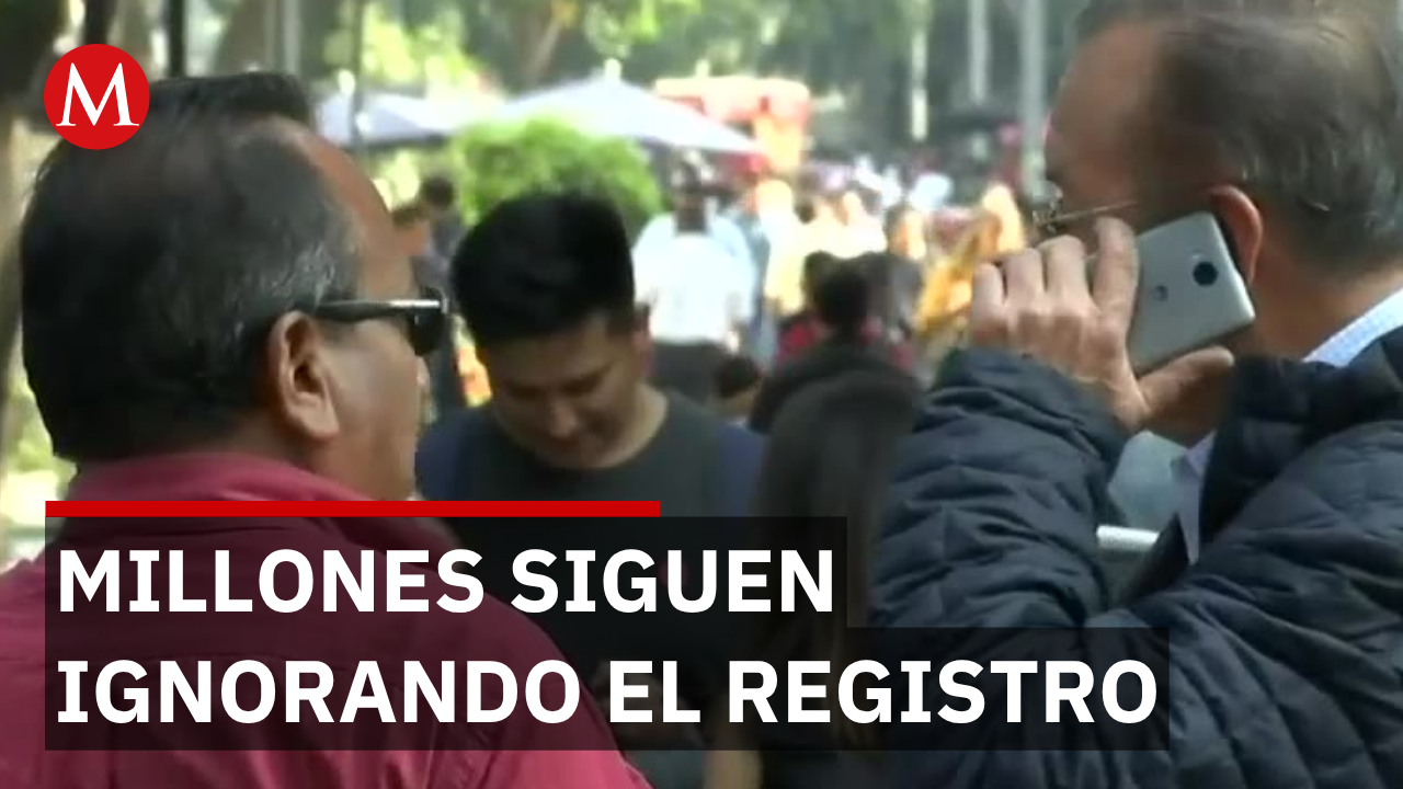 Gobierno pide registrar celulares para frenar extorsiones pero millones aún no lo hacen