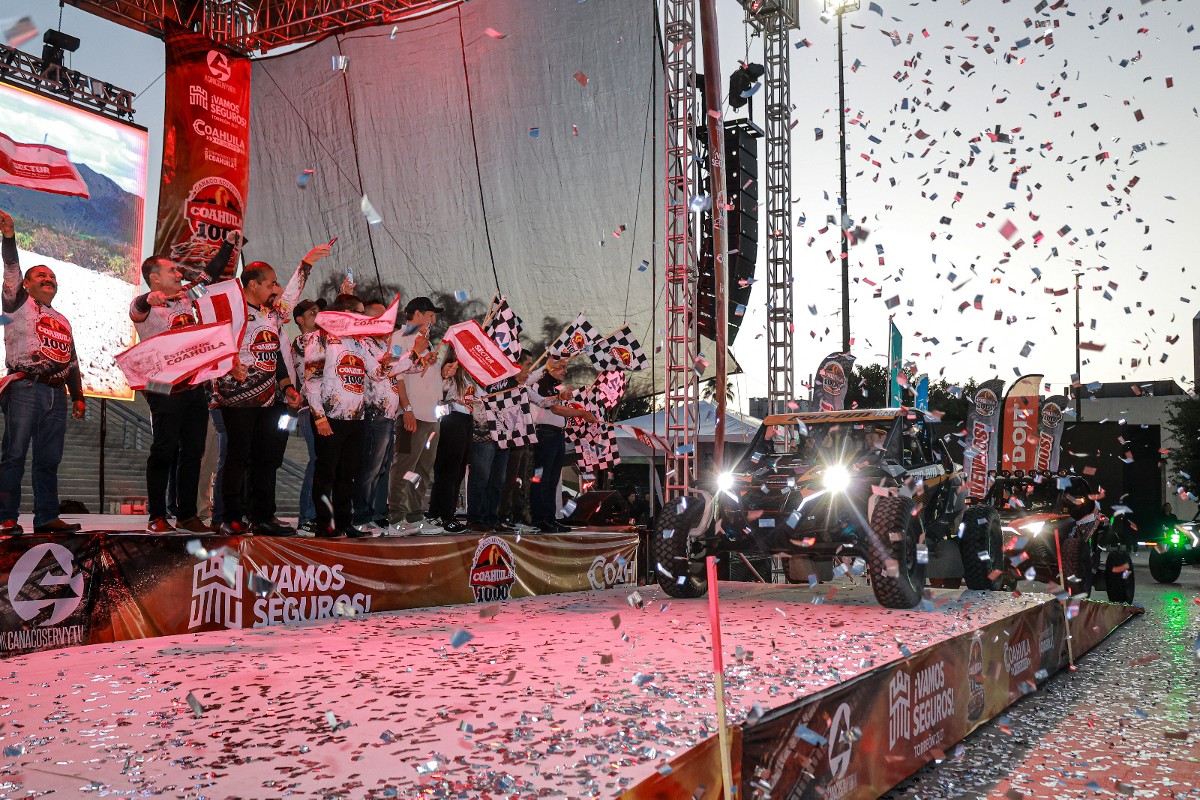 Inició este vienes a primera hora la edición 2026 del Desert Rally Coahuila 1000. (Rolando Riestra)