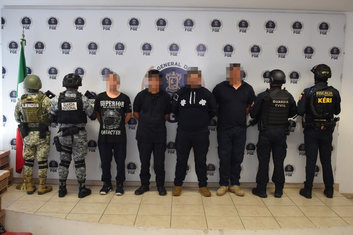José Sixto Verduzco fue detenido por elementos de la Fiscalía de Michoacán. | Foto: X