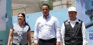 La mandataria capitalina recordó que hace un año esta zona registró afectaciones por lluvias.