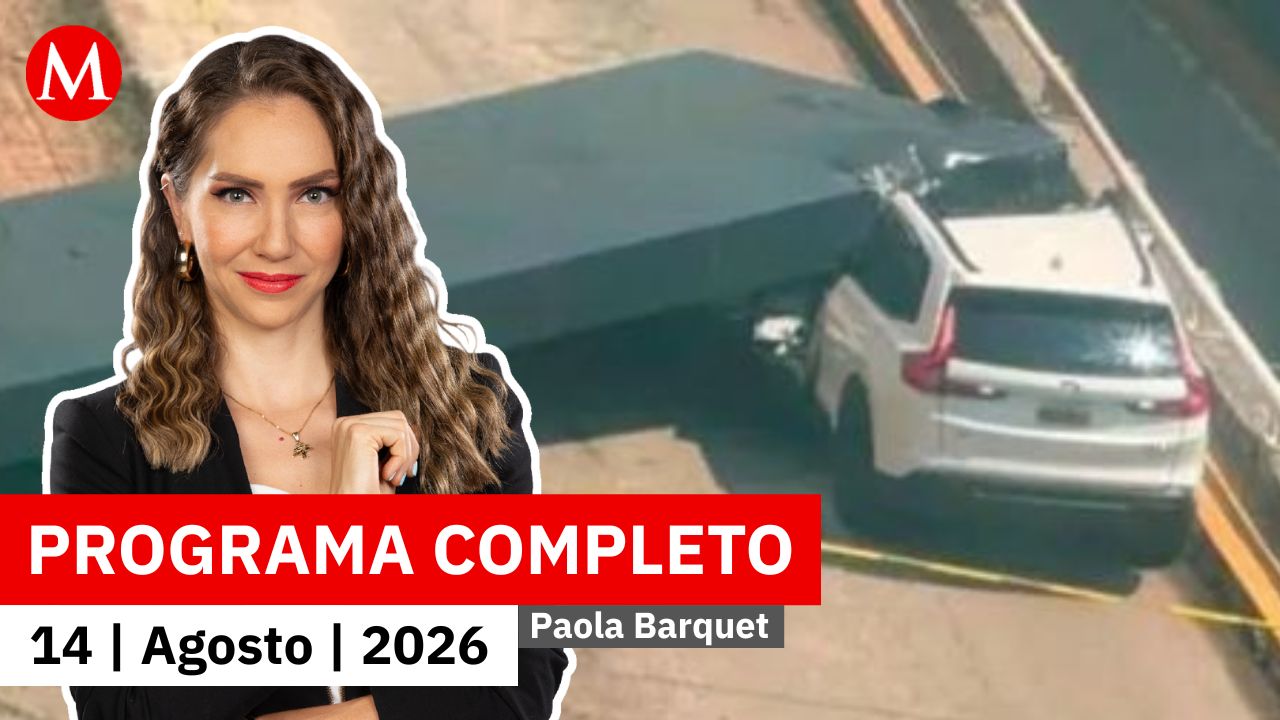 Mujer muere aplastada por enorme estructura en la CdMx | Paola Barquet, 14 de agosto de 2026