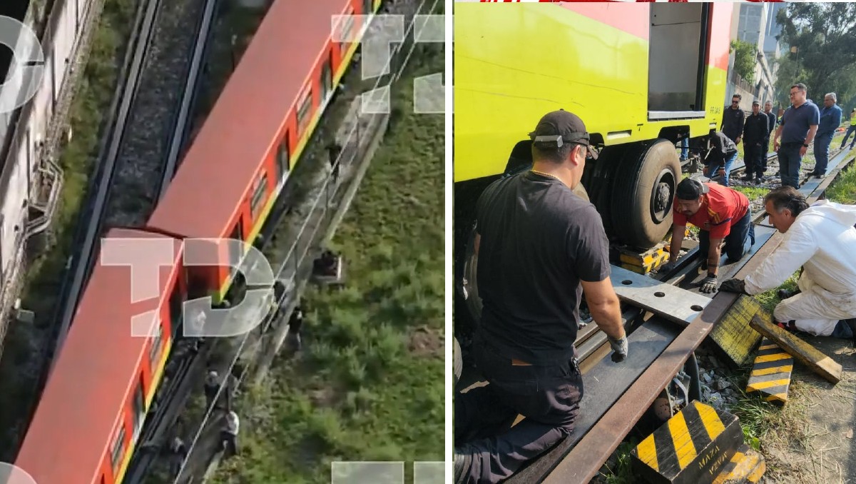 No hay personas afectadas tras el descarrilamiento en Ticomán | Captura de pantalla/STC Metro