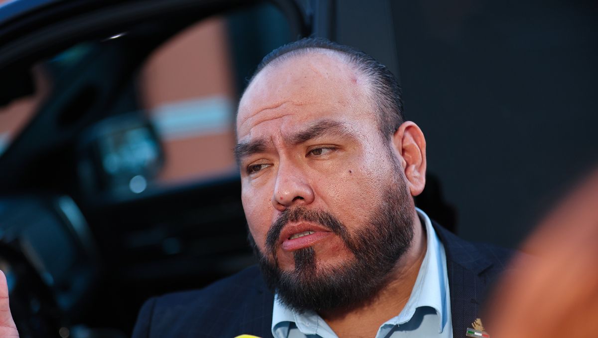 Policarpo Flores, dirigente estatal del PAN en Nuevo León. Jorge López