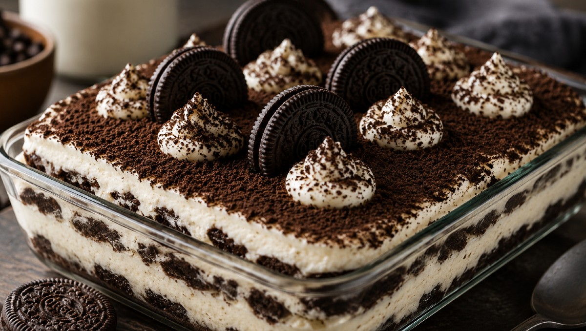 Receta casera de un postre delicioso preparado con Oreos | IA DISCOVER
