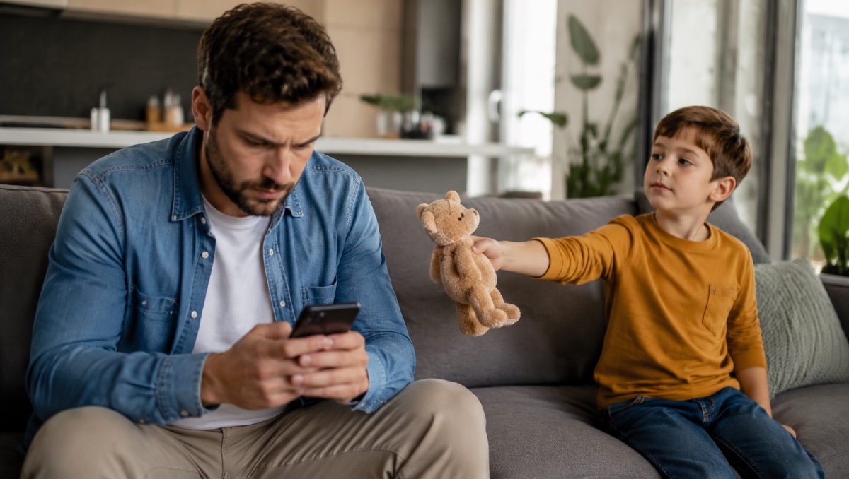 ¿Revisas tu celular frente a tus hijos? Lo que advierten expertos | IA DISCOVER