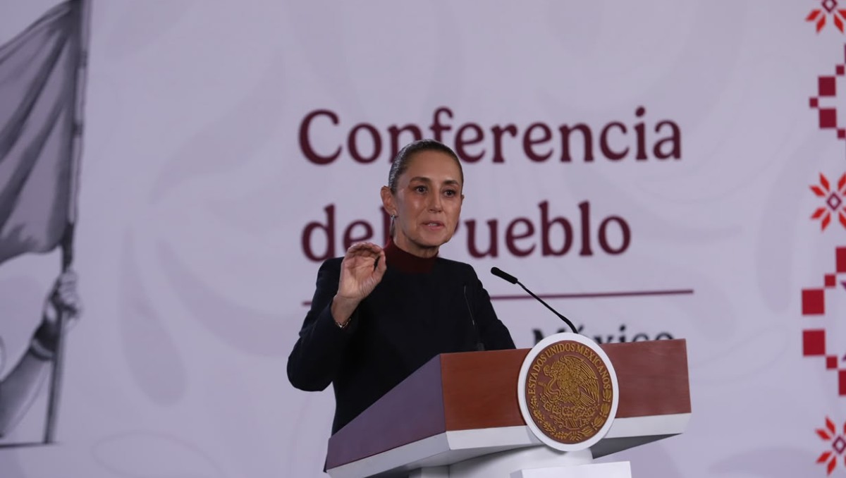 Sheinbaum destaca obras públicas en México. | Foto: Octavio Hoyos