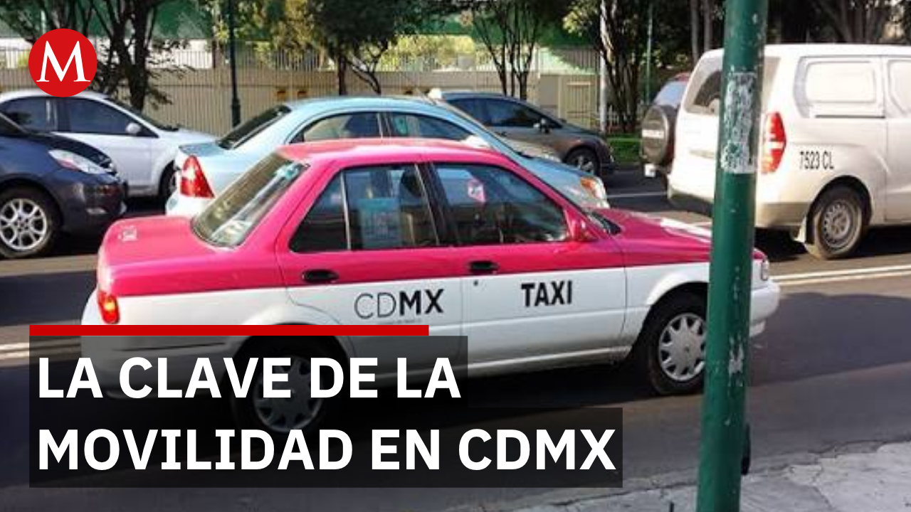 El taxi en la CDMX como el servicio esencial cuando falla el transporte público
