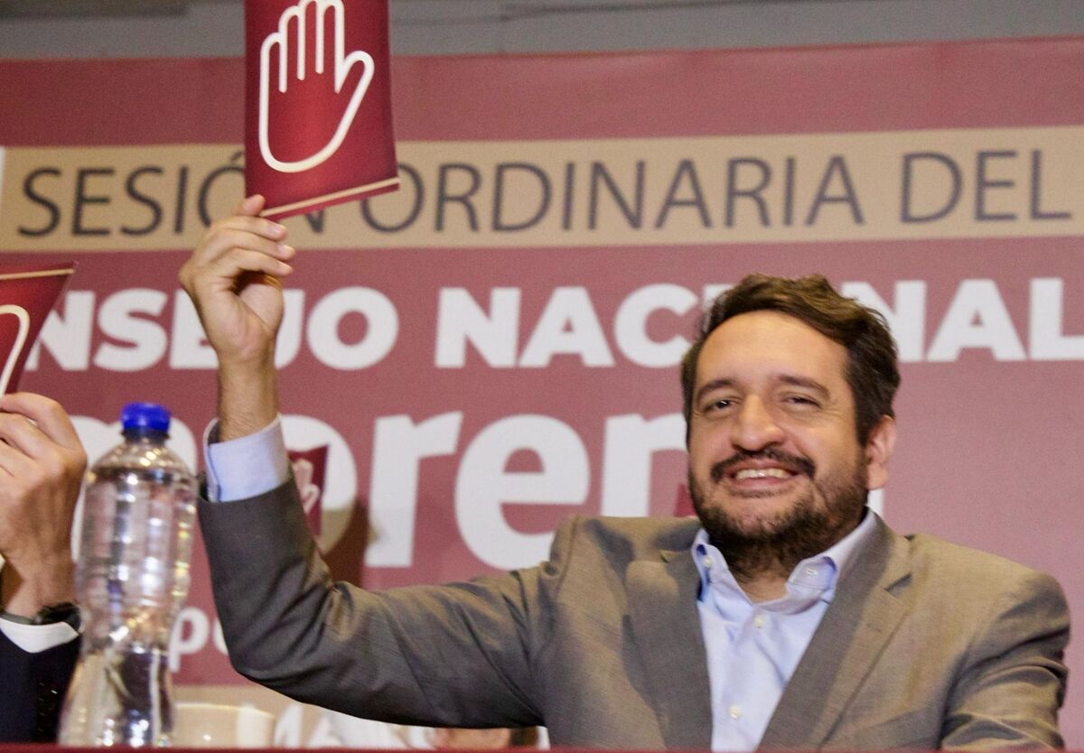 El exsecretario de Organización de Morena continuó su gira por Tabasco. | Foto: Cuartoscuro
