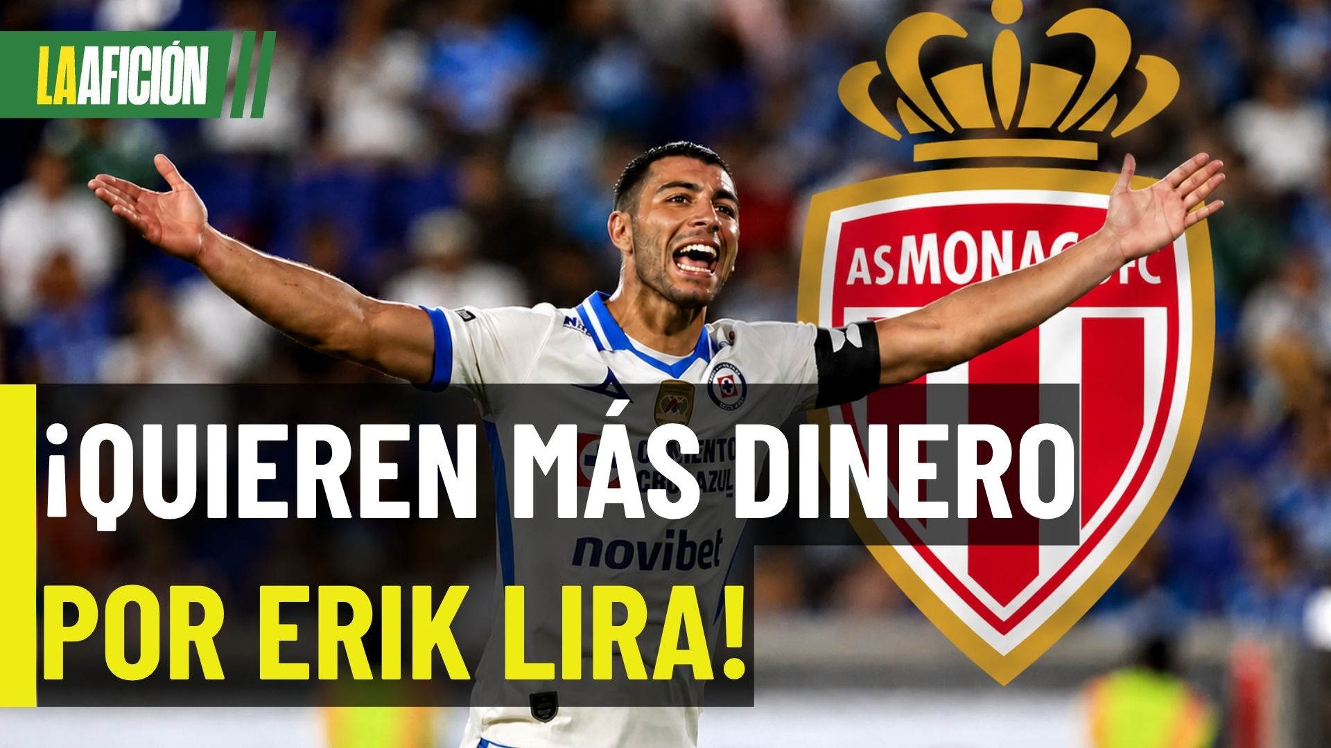 ¡Mónaco insiste por Lira! Cruz Azul considera baja la oferta y quiere más dinero
