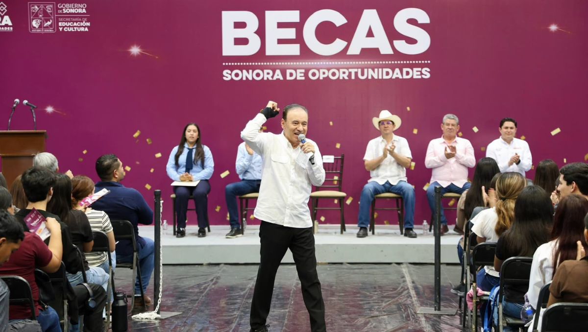 Alfonso Durazo y Claudia Sheinbaum aseguran proyecto histórica para cobertura universitaria en el ciclo 2026-2. | Foto: Especial