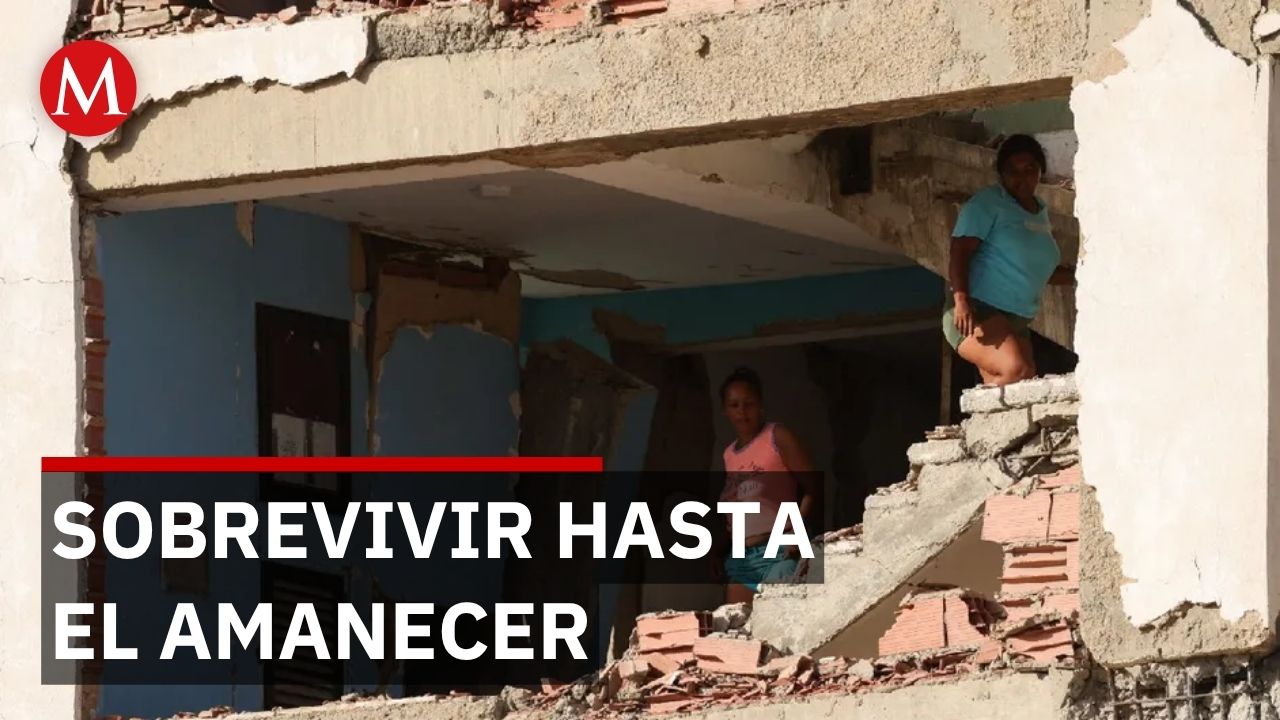 Terremoto en Colombia: familias de Pereira pasan la noche entre lonas y sin servicios básicos