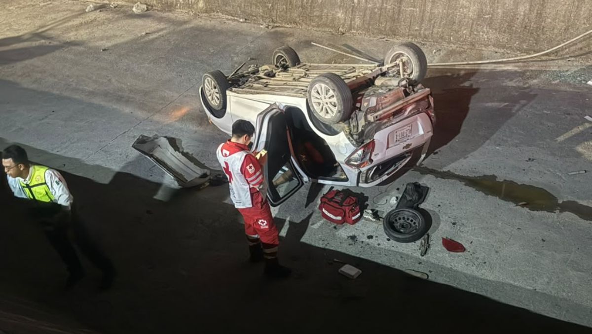 El accidente ocurrió en el cruce de San Benito de Aniane y San Pedro de Alcántara | Especial