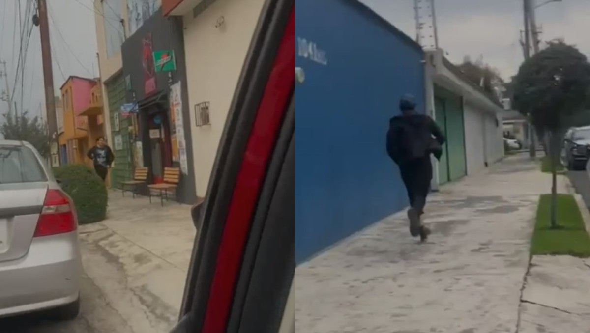Elementos de la Policía Municipal de Toluca detuvieron al sujeto tras la alerta de ciudadanos que presenciaron el robo.| Foto: Especial
