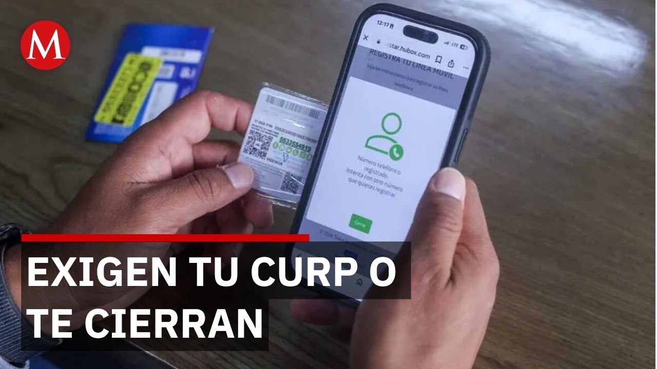 Exigen CURP para no suspender teléfono: gobierno niega que recabe datos personales