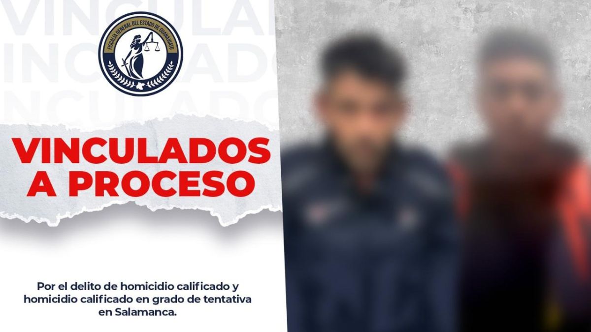 Francisco Javier “N” y José Carlos “N” son vinculados a proceso. | Fiscalía General del Estado de Guanajuato