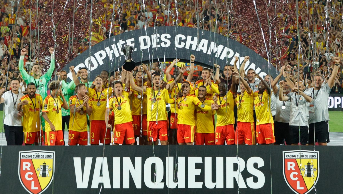 Lens campeón de la Supercopa de Francia 2026 tras vencer al PSG (AFP)