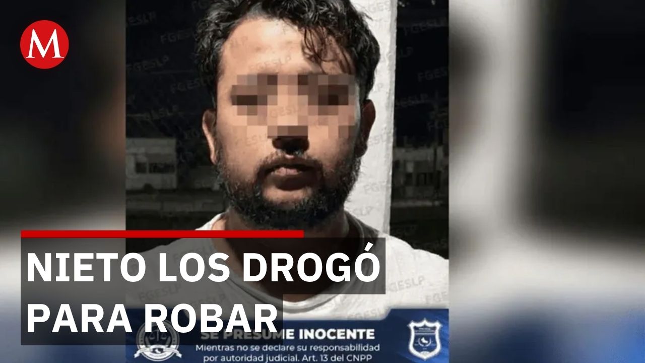 Nieto drogó a sus abuelos para robarles y enterrarlos en San Luis Potosí