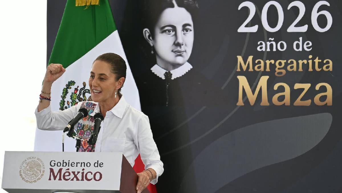 La presidenta Sheinbaum destacó que no hay bienestar ni derechos sin soberanía. | Foto: Daniel Augusto