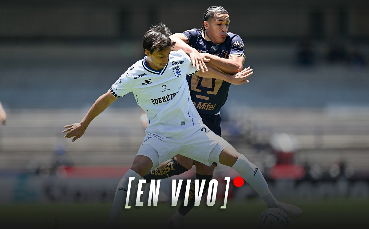 Pumas vs. Querétaro EN VIVO. Partido de la Liga MX, Apertura 2026 (Imago7)