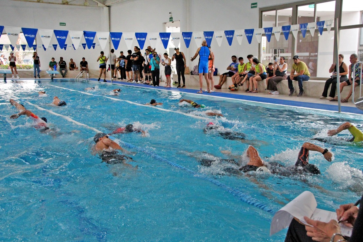 Triatlón en Torreón. | Foto: Roberto Amaya