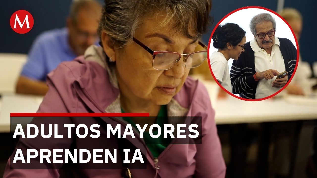 Adultos mayores aprenden inteligencia artificial