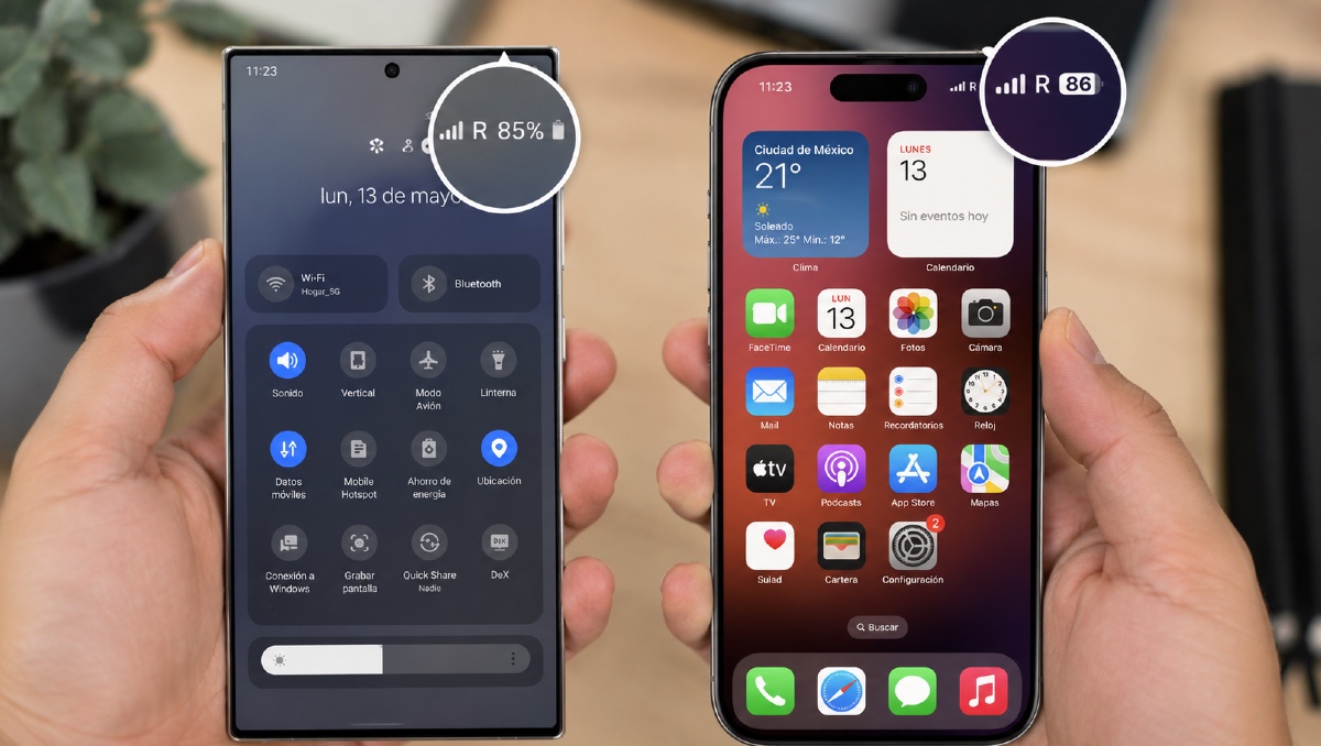 Por qué aparece una "R" en la señal del teléfono y qué significa | IA DISCOVER