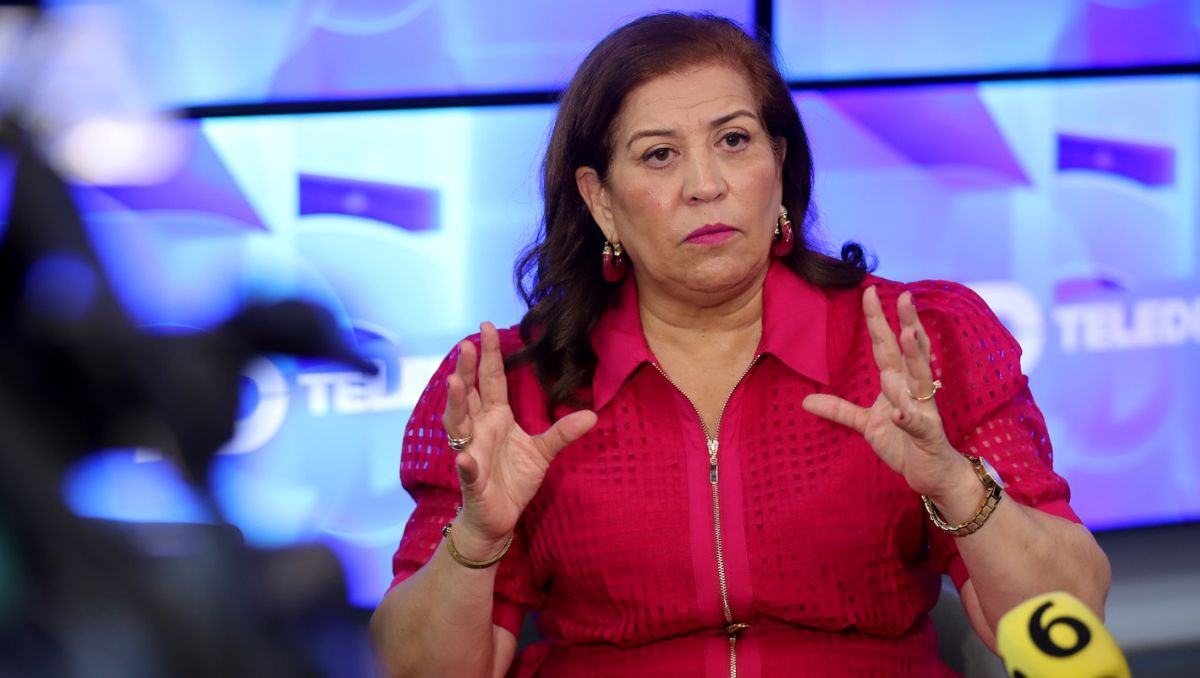 La aspirante a coordinadora estatal de Morena, Judith Díaz. Foto: Roberto Alanís