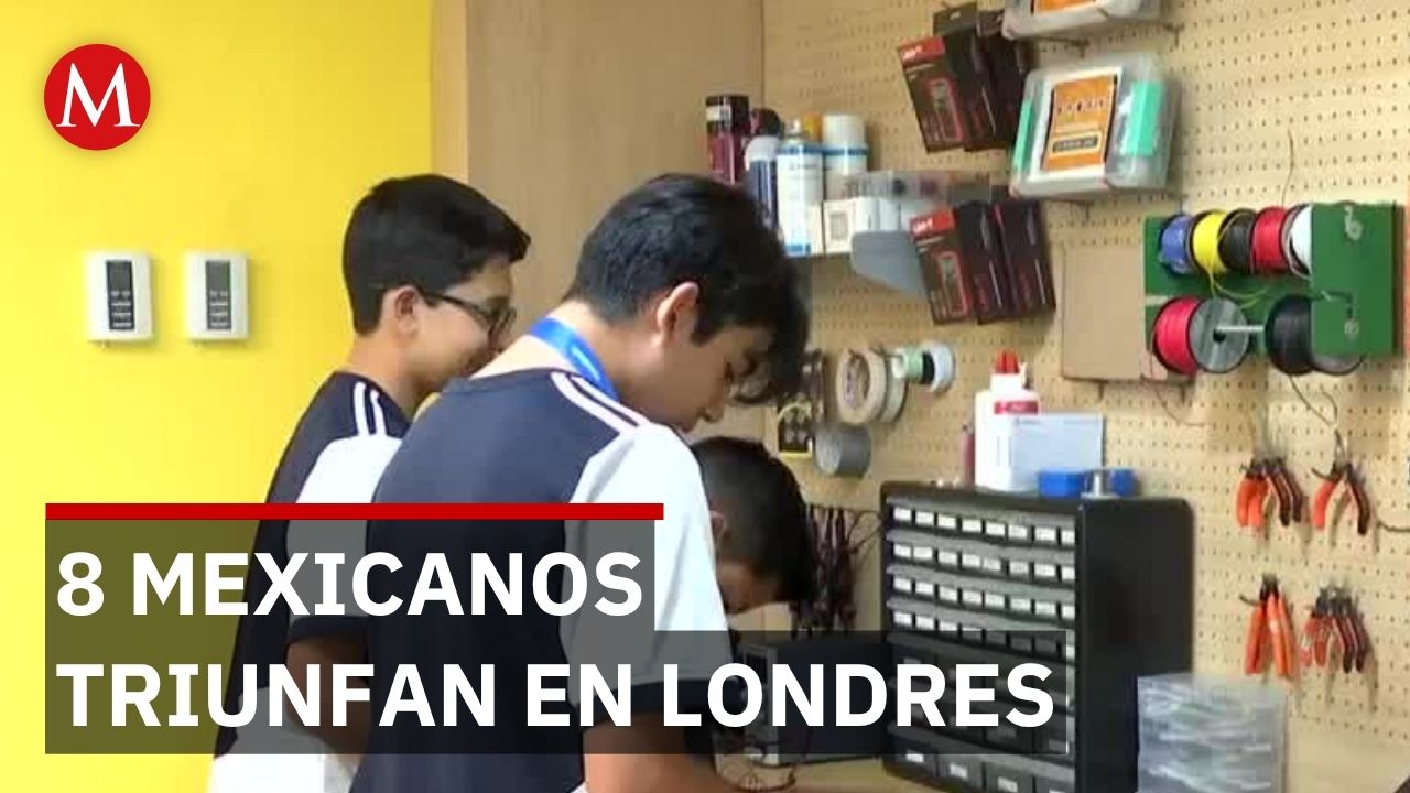 8 estudiantes de Nuevo León ganan concurso internacional en Londres con proyecto de IA