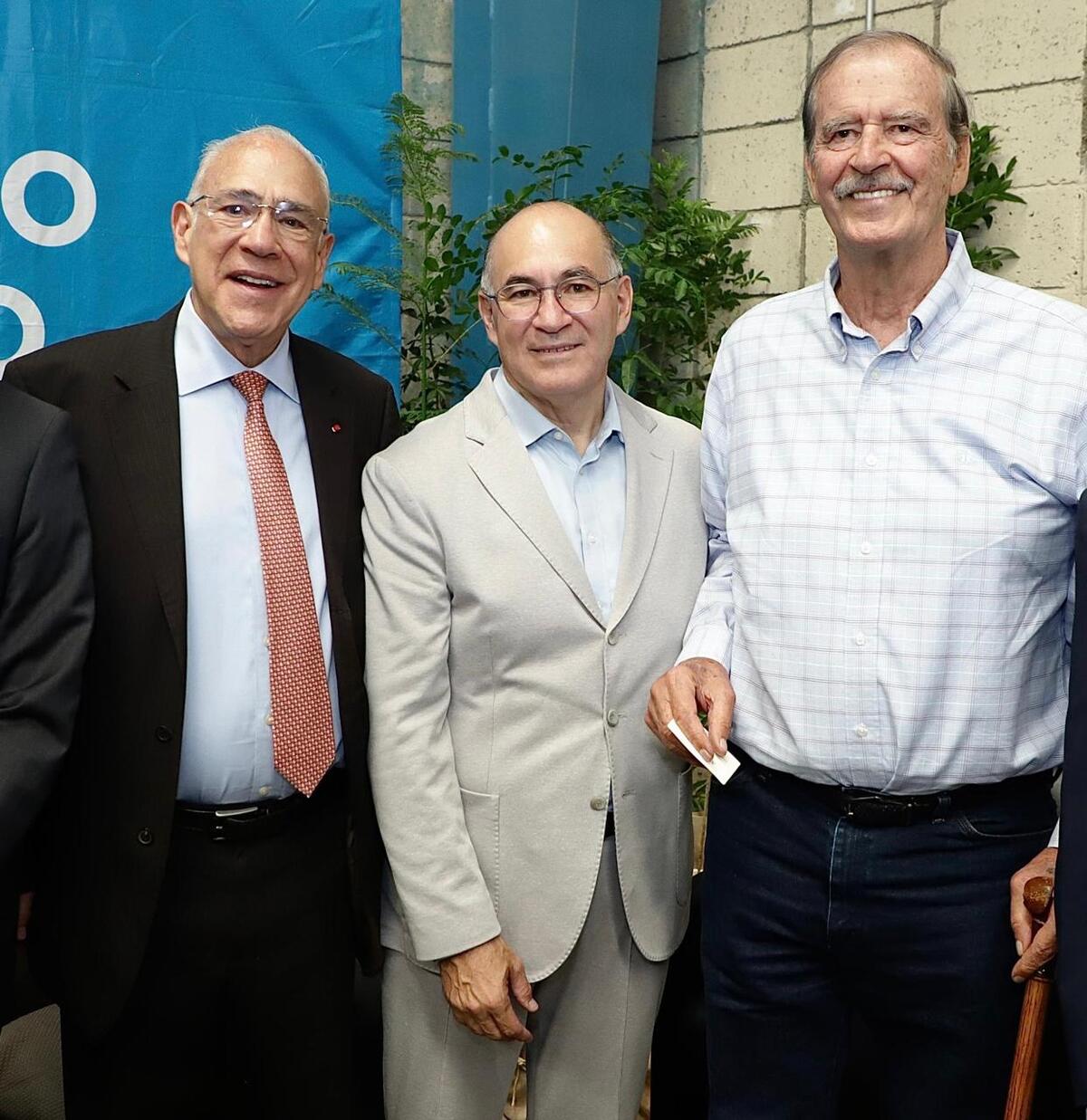 El evento contó con conferencias magistrales de Vicente Fox, Rosario Marín y José Ángel Gurría. | Especial