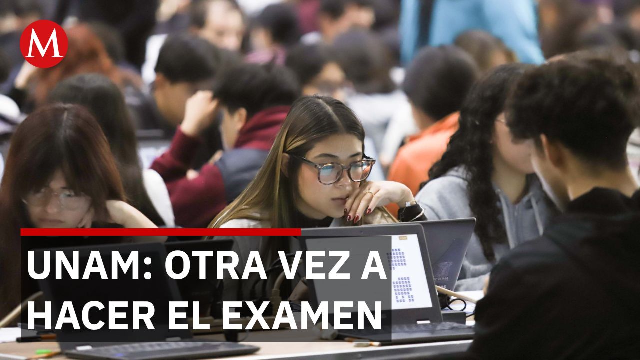 Examen de control de la UNAM reúne a miles de aspirantes en el Palacio de los Deportes