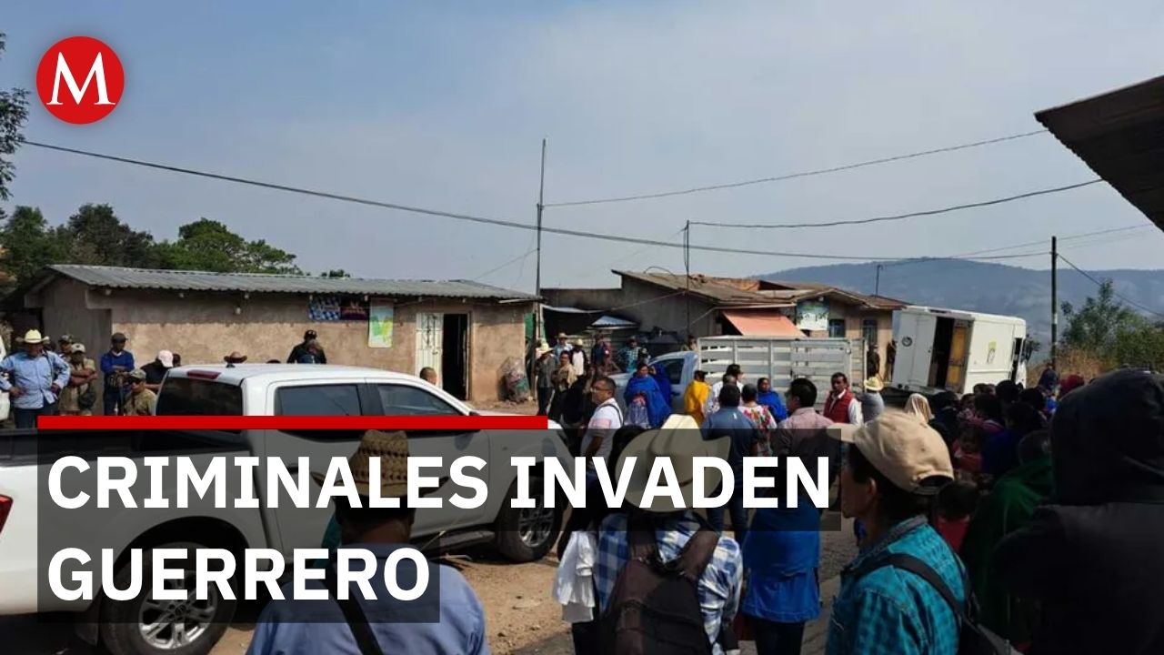 Gobierno anuncia avances en Guerrero mientras 300 criminales invaden comunidades