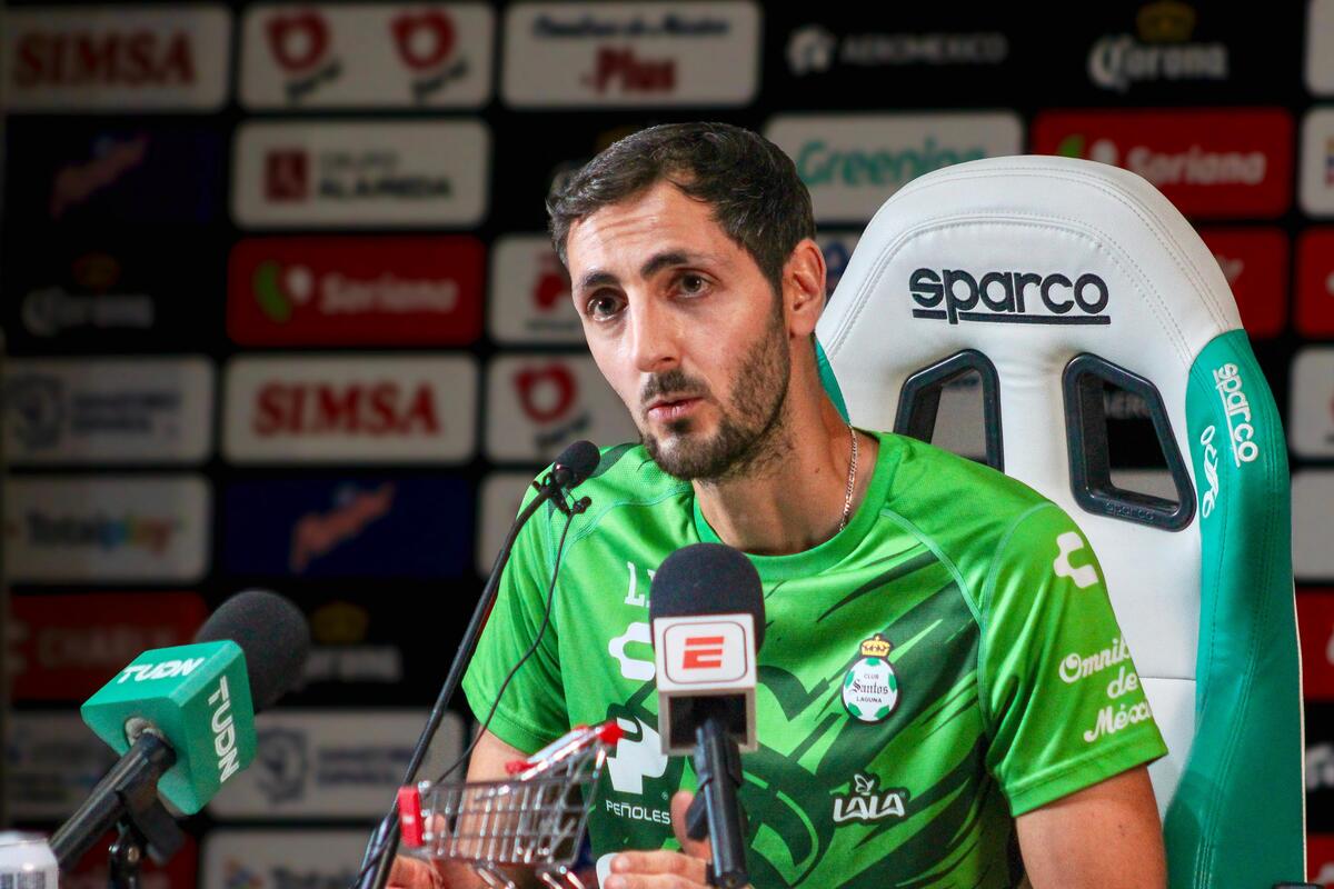 Luis Pedro, auxiliar técnico de Santos Laguna. (Verónica Rivera)