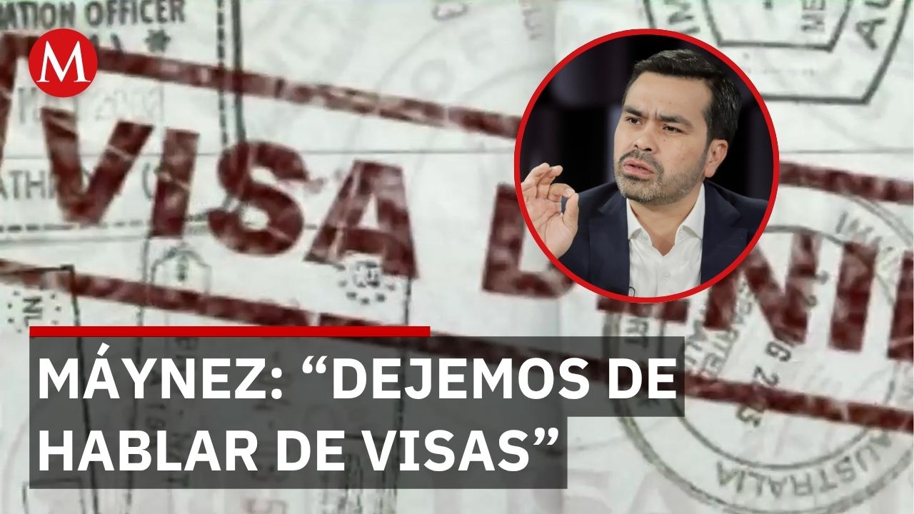 Máynez llama “pirotecnia” al tema de las visas y pide combatir la impunidad