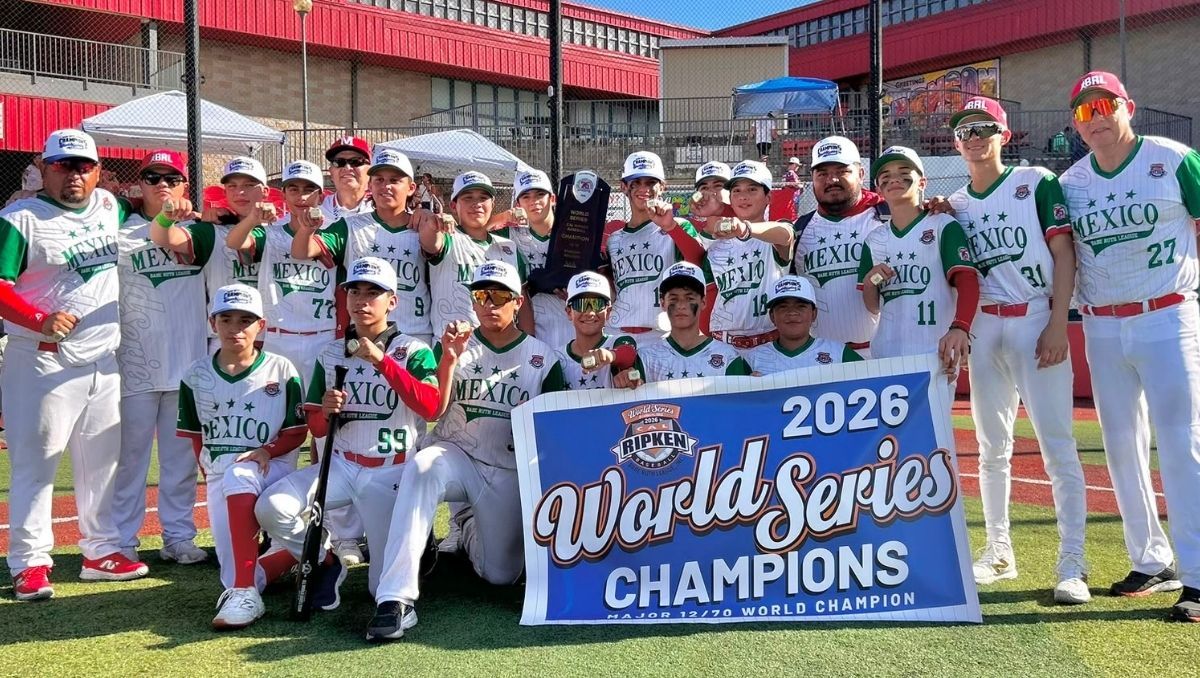 México U-12, campeón en la Serie Mundial Cal Ripken 2026 (Cortesía)