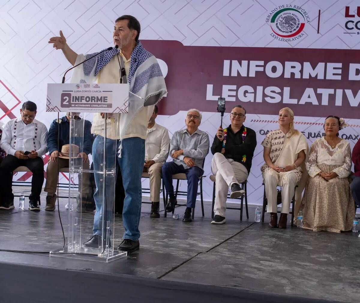 El morenista calificó la revocación de la visa a Andrés Manuel López Beltrán como un ataque directo a la soberanía. | Foto: Facebook