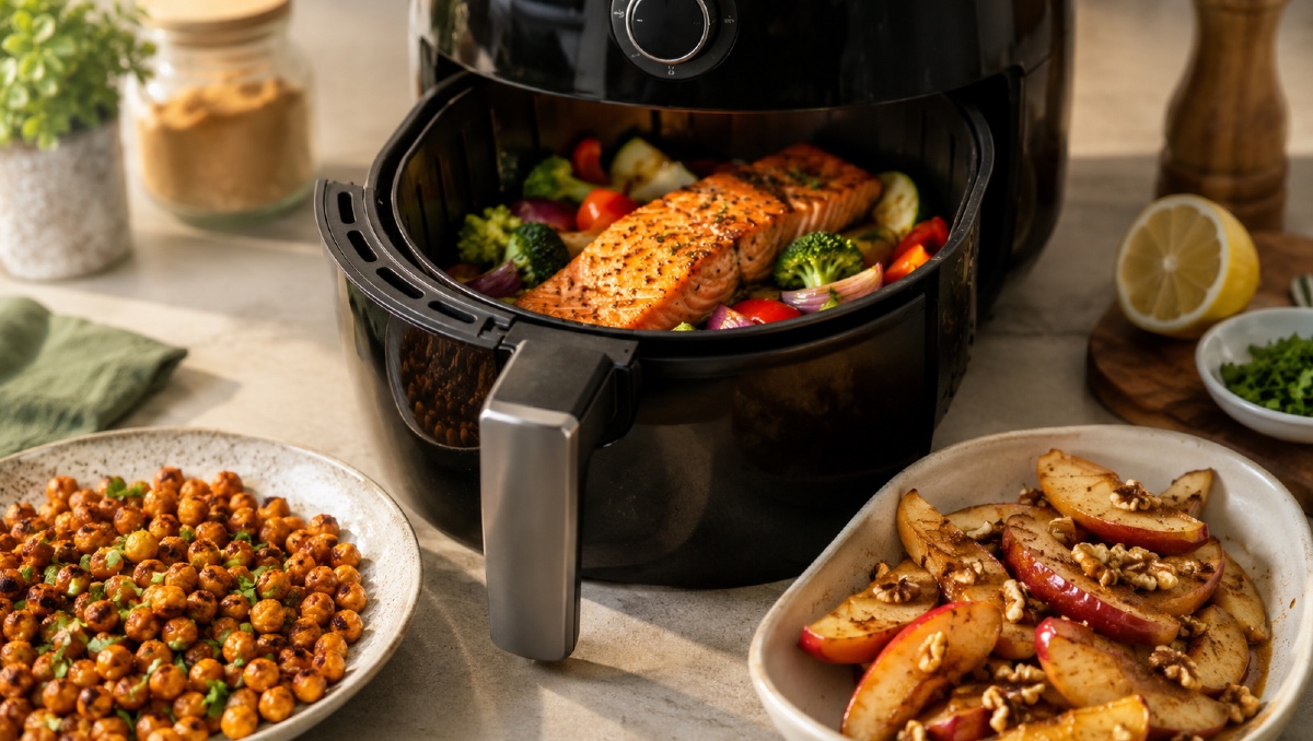 3 recetas saludables para hacer en la freidora de aire | IA DISCOVER