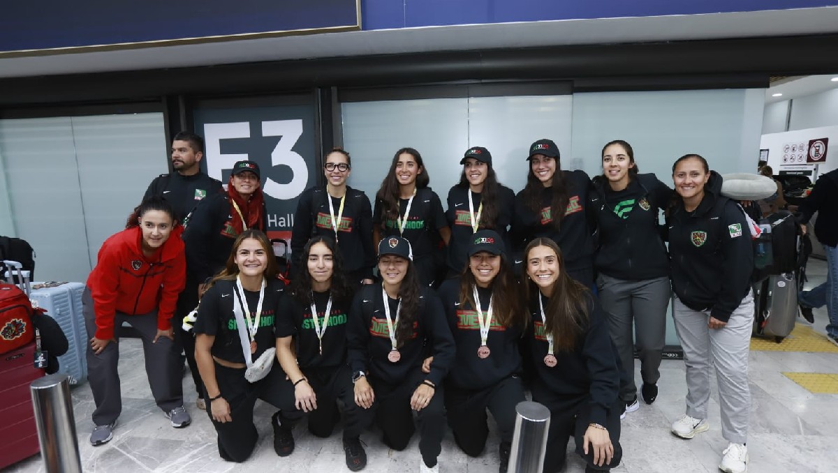 Selección Mexicana Femenil de Flag Football regresa a México con boleto a Los Ángeles 2028 (Juan Carlos Bautista)