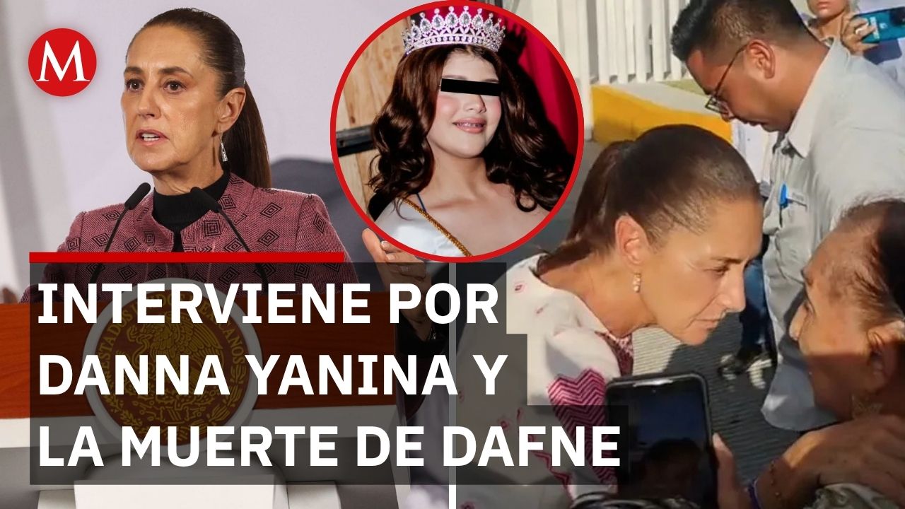 Sheinbaum pide a FGR revisar caso de Danna Yanina por muerte de Dafne